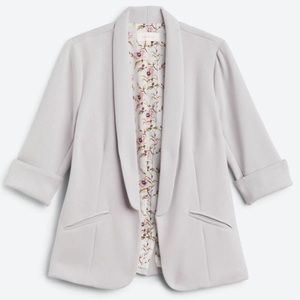 SKIES ARE BLUE Hannah Modal Scuba Blazer - NWT